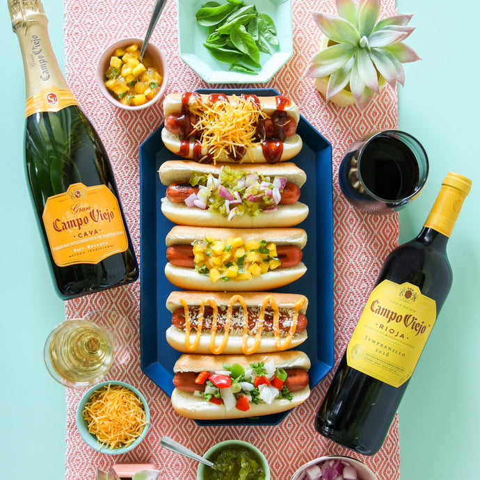 Wine and Hot Dog pairing for your next BBQ
